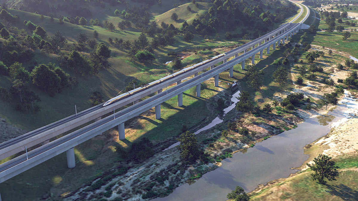 建設が進むカリフォルニア高速鉄道ネットワーク（サンノゼ〜マーセド編）
