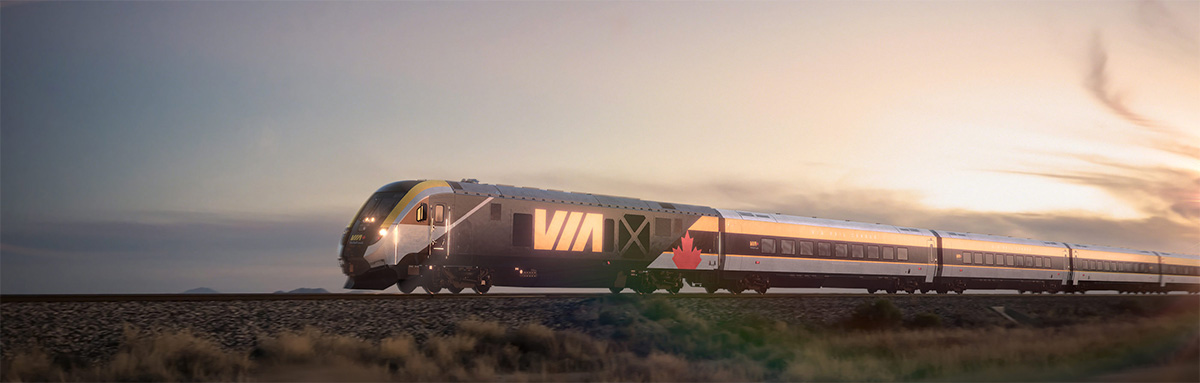 VIA、2022年末にカナダのインターシティ列車待望の新型車両が登場！