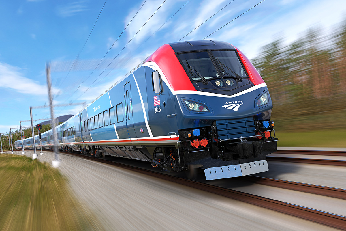アムトラック、2026年にデビュー予定の短・中距離列車向け新型車両「AMTRAK AIRO」の概要を発表！